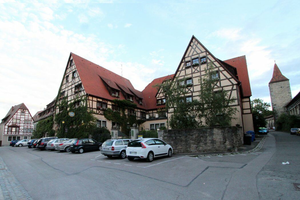 Prinzhotel Rothenburg Rothenburg ob der Tauber Buitenkant foto